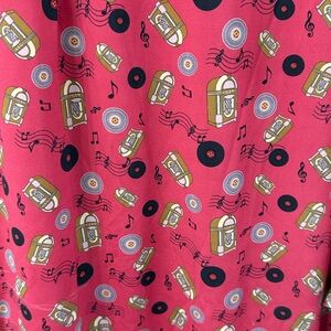 Vinyl Record and Jukebox Dress